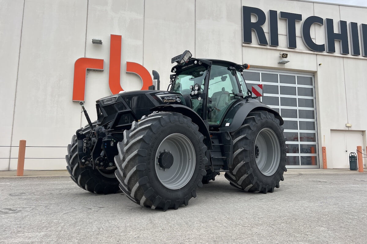 Trattore Deutz-Fahr 7250 TTV Warrior del 2020 in vendita all'asta Ritchie Bros